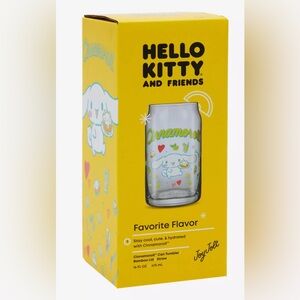 Brand New Cinnamoroll Treats Glass Travel Cup